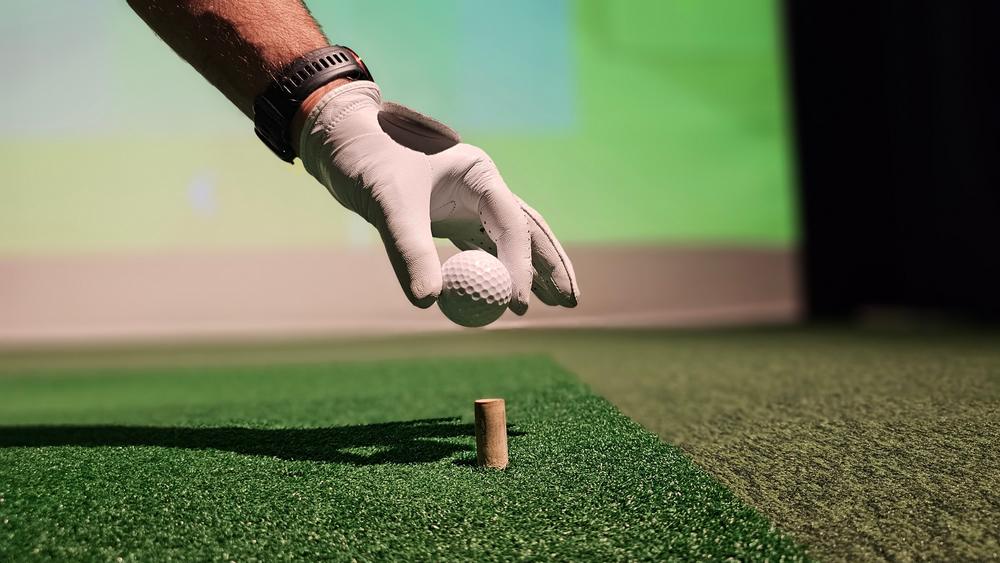 Golf simulator installation in Warren, MI