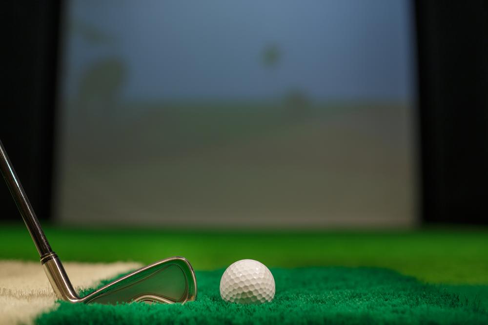 Golf simulator installation in Ann Arbor, MI